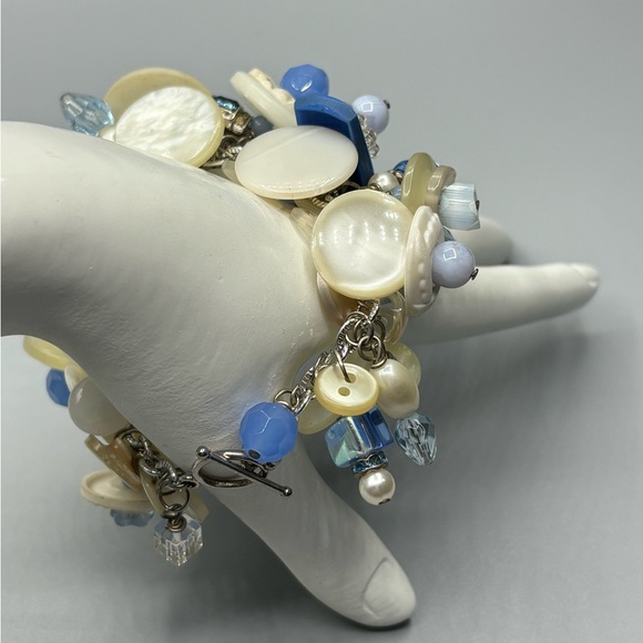 Upcycled Cha Cha Bracelet JP125 - Picture 4 of 7